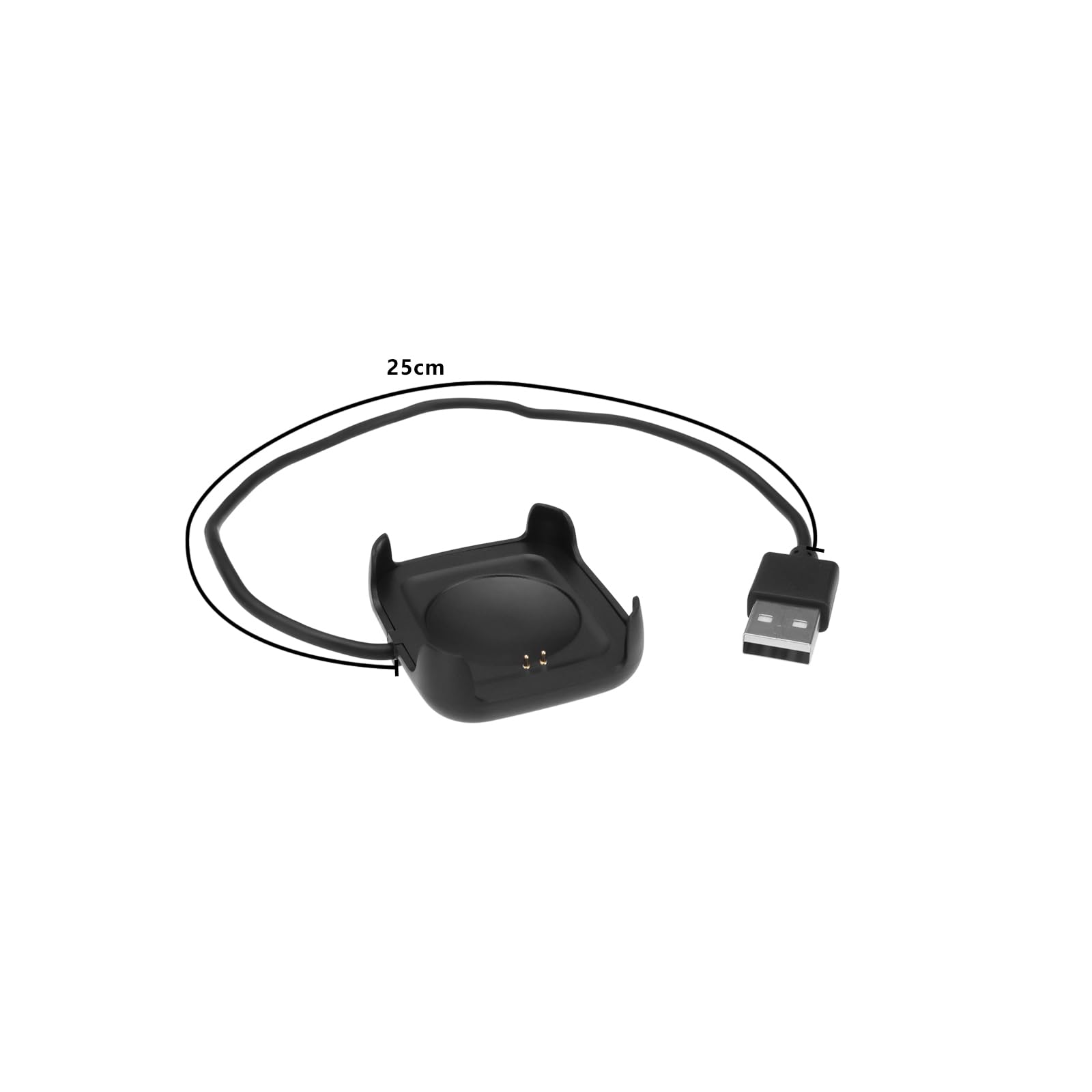 Lot De 2 Chargeurs Magnétiques 5V 1A Pour Montre Connectée HW22 – Câble USB 25 Cm Station D'Accueil Compatible, Charge Rapide Et Stable