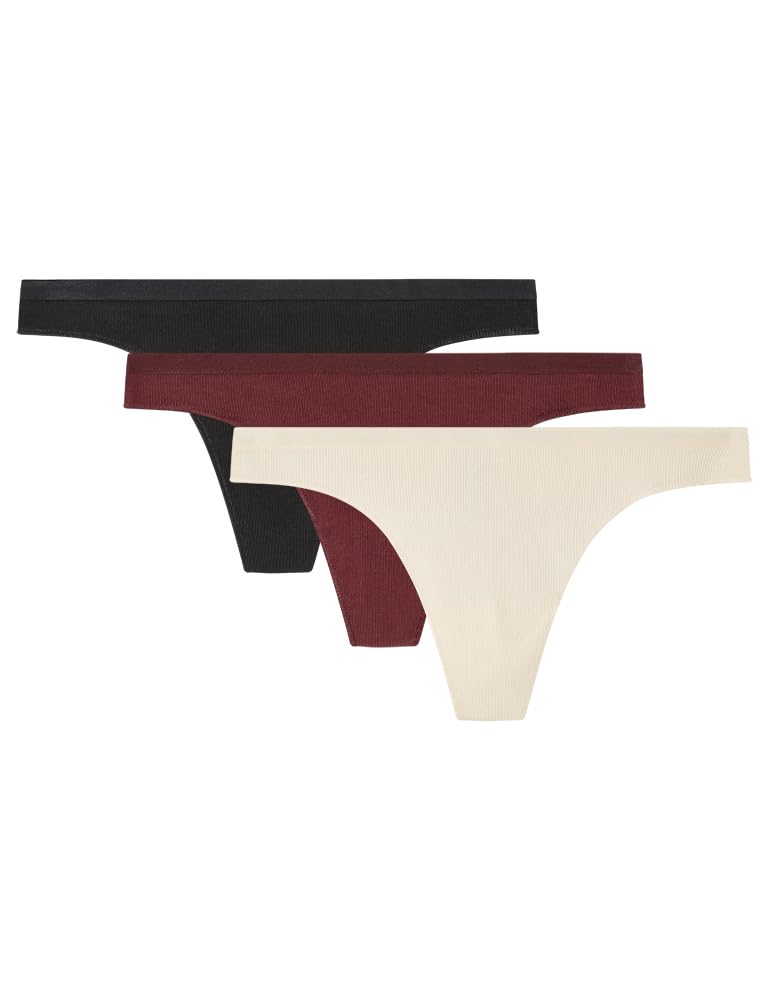 Women'secret Confezione Perizoma Mutandine 3 Collezione Pack 2 Perizoma Mutandine Donna