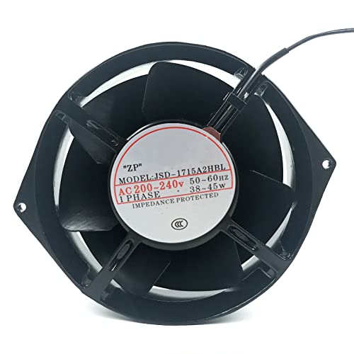 Ventilateur de refroidissement 200V 38W 17055 axial industriel pour évacuation de chaleur