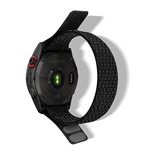 [HeeNia] QuickFit 26mm Ήoh Garmin Fenix 8 Pro 51mm/Quatix 8 51mm/Tactix 8 51 mm/Fenix 8 51 mm/Fenix 7X Pro Solar/Instinct 2XX|