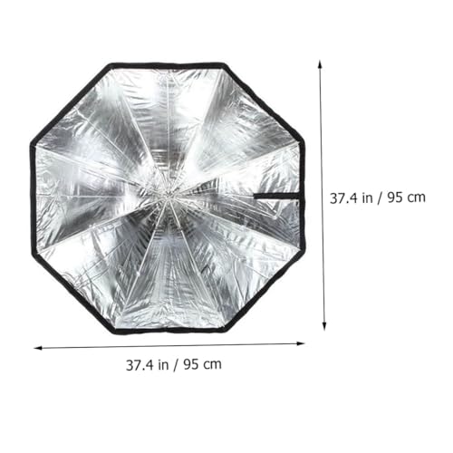 Image of Veemoon Octagonal Umbrella Softbox Photography Lighting Modifier for Studio Flash Video Softbox with Diffuser, Compatible with Camera Photo Equipment, Portable Lighting Control Accessory