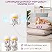 Cat Pheromones Calming Diffuser, Cat Calming Diffuser with 2 Diffusers + 4 Refills, Cat Calming Diffuser Plug in - Relieve Anxiety, 120 Days Starter Kit Long-Lasting Stress Relief for Cats (Purple)