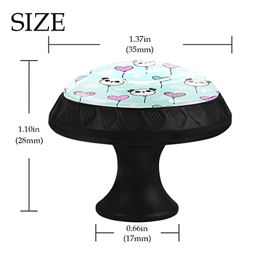 Boutons de tiroir panda pour relooker facilement une commode enfant de 35mm - 5