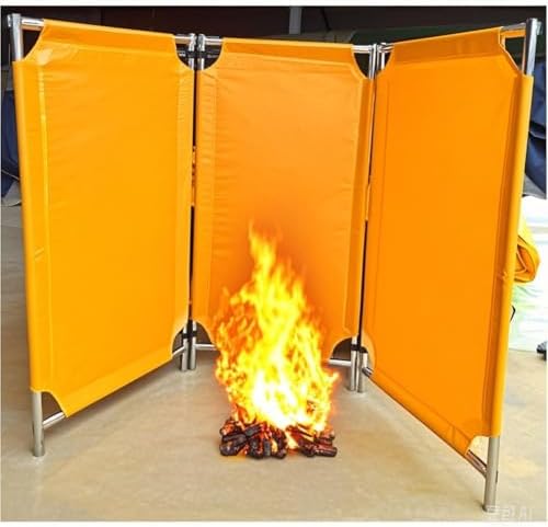 Fireproof Welding Blanket Roll Width Waterproof Silicone Coating Flame Retardant Wear Resistant Tarpaulin for Equipment,Industrial Welding Curtain - Flame Resistant Welding Screen Panel with