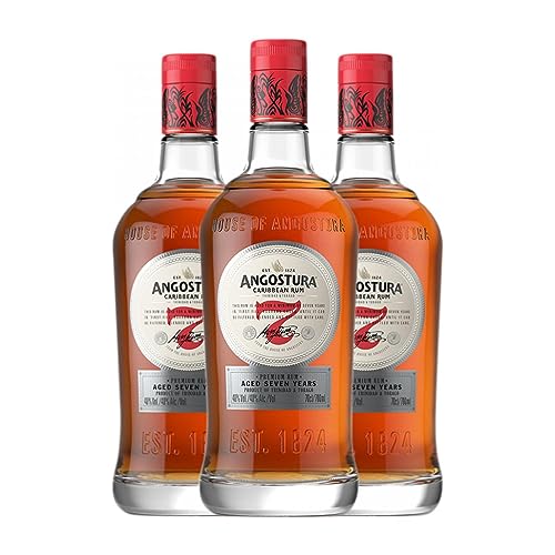 Ron Angostura Gran Añejo 77 Años 70 cl (Caja de 3 Botellas de 70 cl)