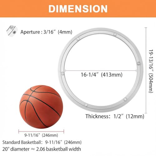 Image of TamBee 20 Inch Lazy Susan Hardware Aluminum Bearing Metal Rotating Turntable Bearing Swivel Plate Hardware Lazy Susan Bearing Lazy Susan Parts Lazy Susan Mechanism Lazy Susan Kit Lazy Susan Base Only