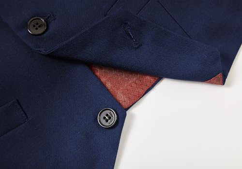 Kids Vest for Boys 3 Button Formal Suit Vest4