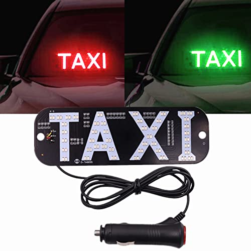 Lámpara señal taxi LED 12V doble color rojo y verde miniatura 5