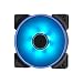 Produktbild Fractal Design Prisma Sl-12  120mm Silent Computer Fan - sechs LEDs in Strahlendem blau - optimiert für High-Airflow und Silent Builds - Lls-Lager - Tripwire Technology - blau (Single)