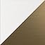 White/Brass