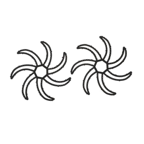 VINTORKY 2Pcs Bicycle Helmet Liner Pad Silicone Padding Replacement for Cycling Helmets Compatible with Bike Helmet Replacement Pads and Cycling Helmet Lining