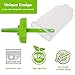 Popsicles Molds, Ozera Set of 6 Ice Pop Molds Maker, Easy Release Popsicle Molds Trays for Various DIY- with Funnel & Cleaning Brush