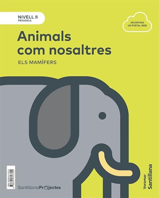 Portada de Animales Como Nosotros 3º Educacion Primaria Nivel II Val Ed 2018