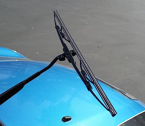 Image of Auto Hub Car Wiper Blade Metal Type Compatible with Kia Seltos (Model : 2026-Till Date) -Size D-24,P-20