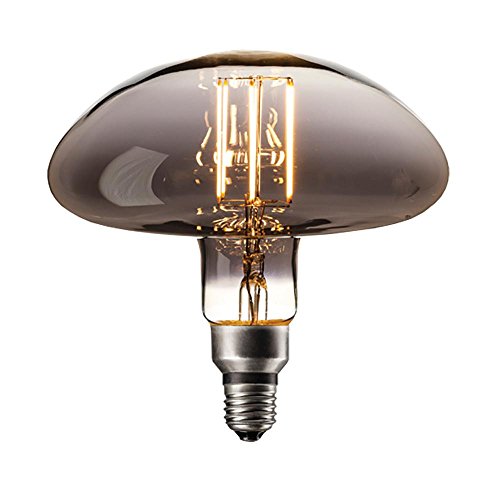 Preisvergleich Produktbild Calex XXL Calgary LED Filament Mushroom 6W (Ersetzt 18W) E27 Titan