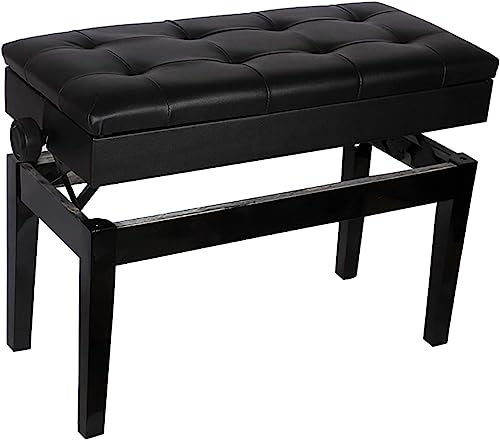 Yisss Tabouret Piano,Banquette Piano Banc Banc de Piano Robuste Duet Tabouret Double en Cuir Confortable rempli d’éponge Haute résilience, réglable en Hauteur et Pratique (Null Black) - Les Beatles, Paul McCartney, John Lennon, RIngo Starr, George Harrison Yisss Tabouret Piano,Banquette Piano Banc Banc de Piano Robuste Duet Tabouret Double en Cuir Confortable rempli d'éponge Haute résilience, réglable en Hauteur et Pratique (Null Black)