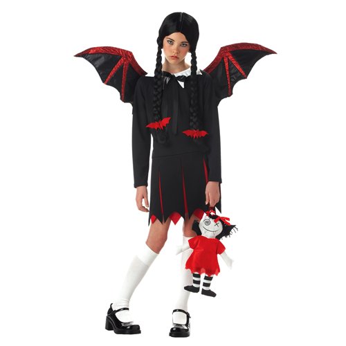 Disfraz Very Bat Girl para niños talla Large miniatura 2