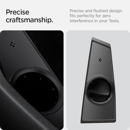 Image of Spigen J1772 Charging Adapter Door Dock for All Tesla Model 3 (2017-2026) | Compatible with Tesla Model 3 Highland (Standard, Premium & Performance 2026 /25 /24) - J1772 Charging Adapter NOT Included