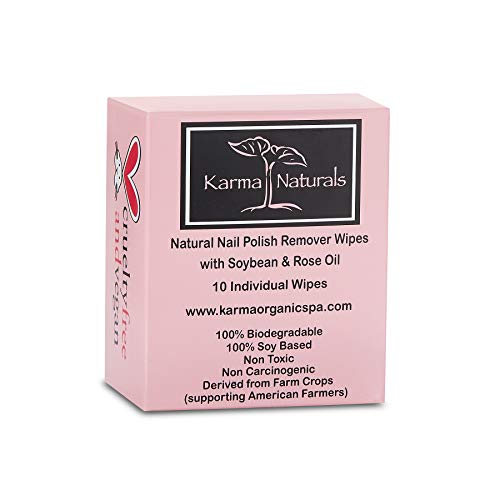 Karma Rose Nail Polish Remover Wipes; Non-Toxic, Vegan, Cruelty-Free – Pack of 10 Karma Rose Nail Polish Remover Wipes; Non-Toxic, Vegan, Cruelty-Free – Pack of 10