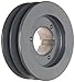 Browning 2TB50 Split Taper Sheave, Cast Iron, 2 Groove, A or B Belt, Uses P1 Bushing