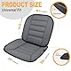 kingphenix Autositzkissen mit Lendenwirbelstützkissen: verbessertes Komfort-Memory-Foam-Design zur Schmerzlinderung, ideal für Fahrer und Büro, ergonomischer Lendenwirbelkomfort für langes Sitzen,