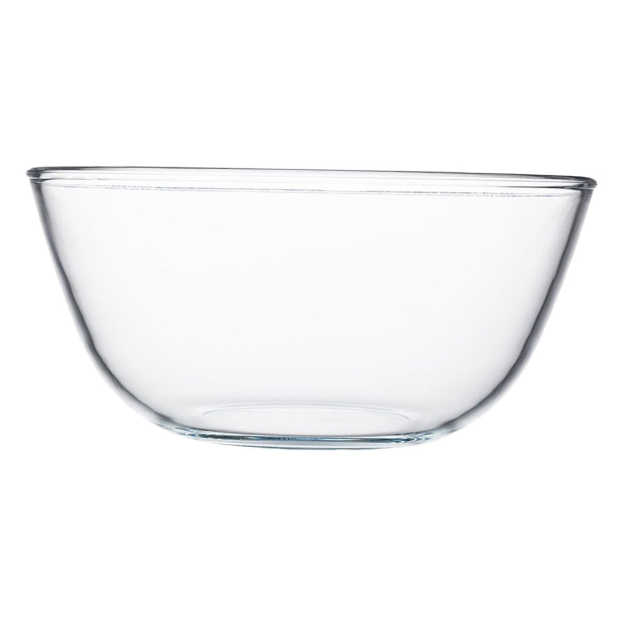 Bol en verre transparent haut de gamme pour service de plats chauds