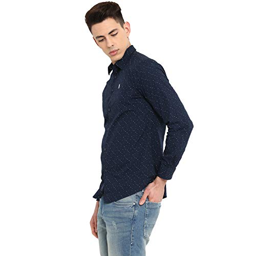 Image of Red Tape Men's Printed Regular Fit Casual Shirt