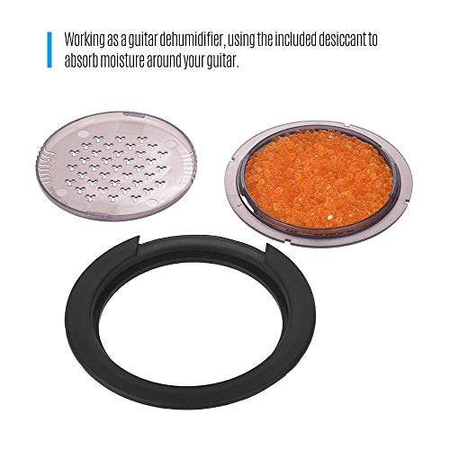 Btuty 3-In-1 Acoustic Guitar Sound Hole Cover Humidifier Moisture Reservoir Dehumidifier For 101-103Mm Guitar Sound Hole #TOP3