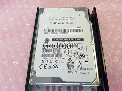 for 1.2TB 2.5 Inch 10K 6G SAS V7000 Storage Hard Disk 85Y6156 85Y6155