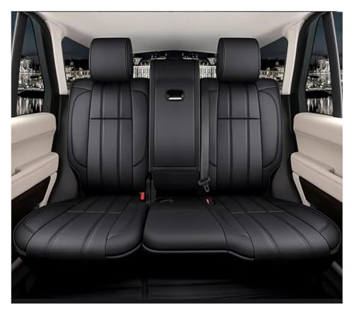 Housses de siège voiture haut de gamme pour intérieur Range Rover noir