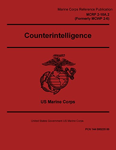 Marine Corps Reference Publication MCRP 2-10A.2 MCWP 2-6 Counterintelligence