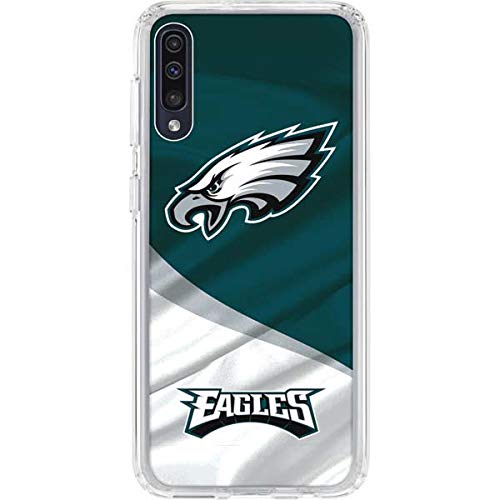 Skinit Clear Phone Case Compatible with Galaxy A50 - Officially Licensed NFL Philadelphia Eagles Design