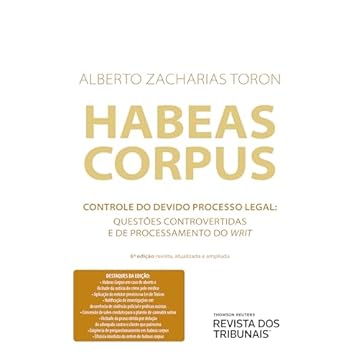 Capa do livro Habeas Corpus 6º edição