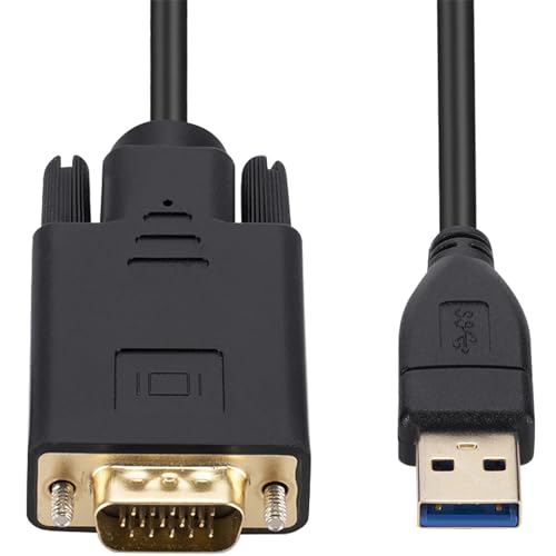 USB 3.0 to VGA Adapter Cable for Windows and Mac