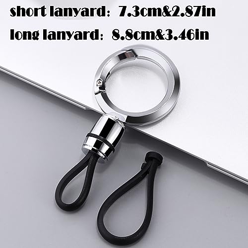 Image of Universal Keychain for Men and Women,Simplicity Key Ring Clip, Double layer buckle Car Key chain