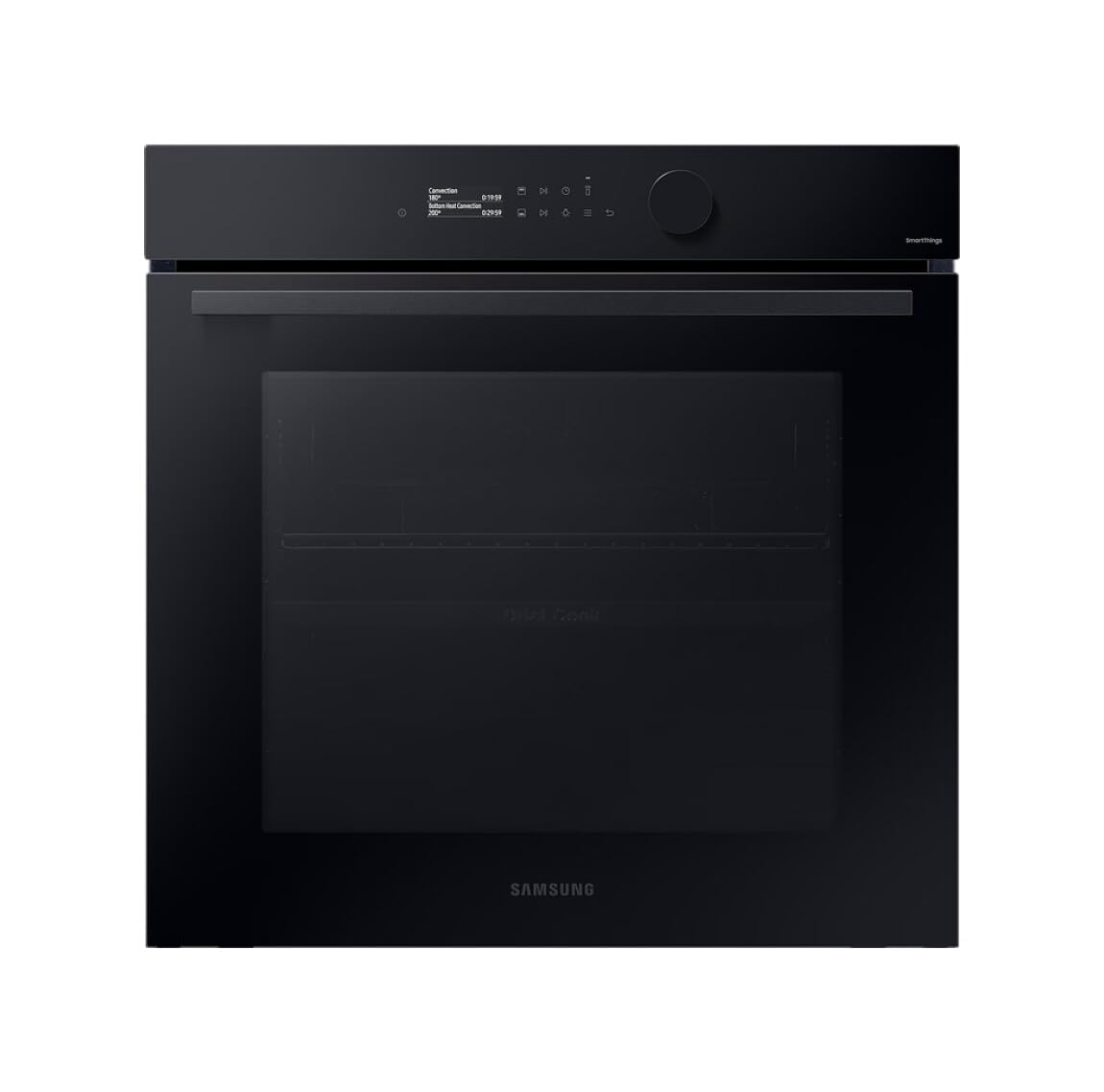 Samsung NV7B5640TBK Forno elettrico Multifunzione, Doppia Ventola, Vapore, Idrolitico, Dual Cook, 60 Cm, 76 Litri, Temperatura Massima 250°, Wifi, Display Touch, Colore Nero, Classe Energetica A+