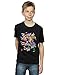 Produktbild DC Comics Jungen Teen Titans Go 80s Icons T-Shirt Schwarz 9-11 Years