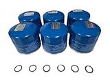 Genuine OEM 26300-35505 Engine Oil Filter & Gasket(Set of 6), Compatible With Hyundai Kia models