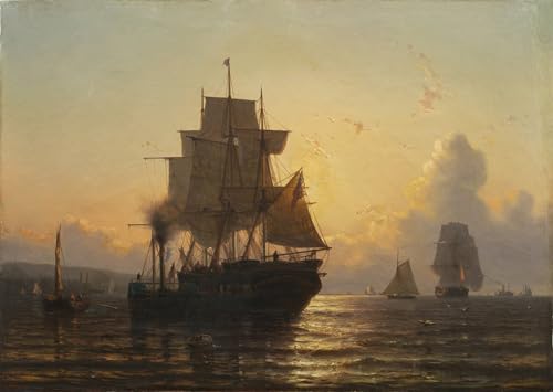 Lienzo decorativo para pared de Mauritz Frederik Hendrik De, pintura artística 60x90cm
