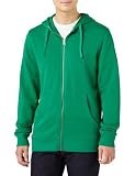 [Amazon Essentials] パーカー ジップアップ フレンチテリー 長袖 メンズ グリーン XL