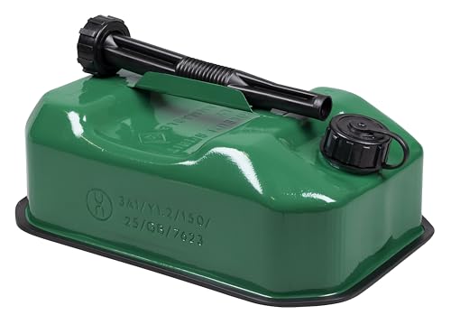 Jerrican 5L Sealey JC5RG étanche en métal vert avec fermeture de sécurité - 2