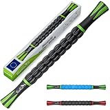 EcoEarth Muscle Roller Stick (43 x 4 cm, 1 Stück) – Lymphdrainage-Massagegerät für Arm, Schulter, Rücken und Bein – Myofasziale Triggerpunkt-Faszien-Massagegerät
