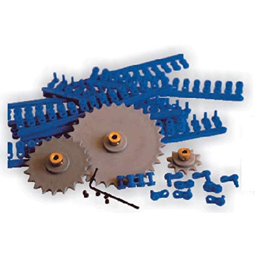 CEBEKIT C6081 CEBEK LOTE CADENA Y RUEDAS DENTADAS, amarillo