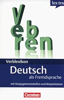 Paperback Verblexikon Deutsch als Fremdsprache : mit Konjugationstabellen und Beispielsa¨tzen [German] Book