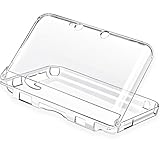 Gimtsui Clear Crystal Hard Shell Protective Case Cover Suitable for Nintendo 3DS XL LL