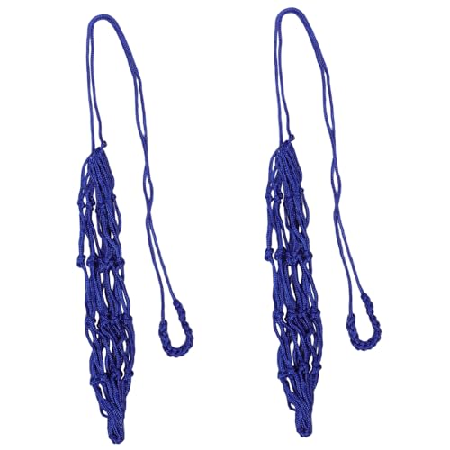 BESPORTBLE 2pcs Solo Soccer Ball Net Soccer Training Equipment Kicking Net for Kids Youth Adults Rebound Assist Design Portable Kicking Practice Gear