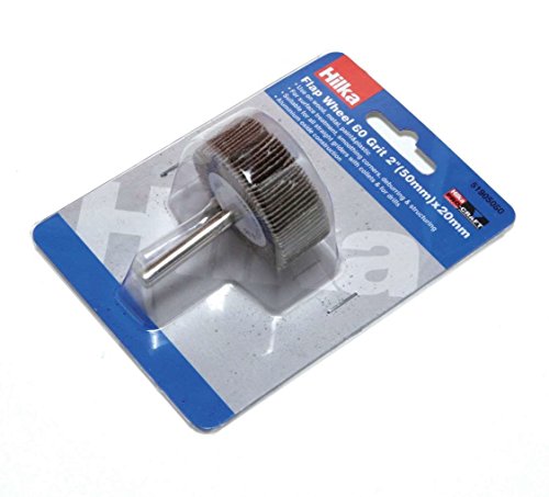 Hilka Tools 51905060 Körnung 60 Schleifräder, braun, 50 mm