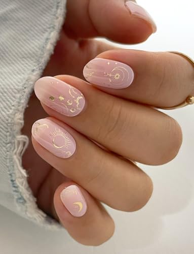 AutyaMee Semi Cured Gel Nail Strips (Sun & Stars...