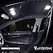 Wrangler TJ Interior LED Lights Kit for Jeep Wrangler TJ 1997 1998 1999 2000 2001 2002 2003 2004 2005 2006 Dome Footwell License Plate Lights White LED Interior Bulbs + Install Tool