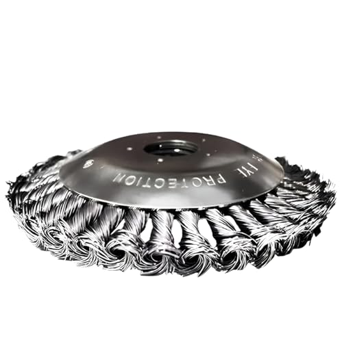 Escova De Aço Para Roçadeira Profissional Universal
